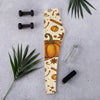 Women's pumpkin spice botanical leggings front view