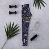 Women's witching hour constellation printed leggings front view