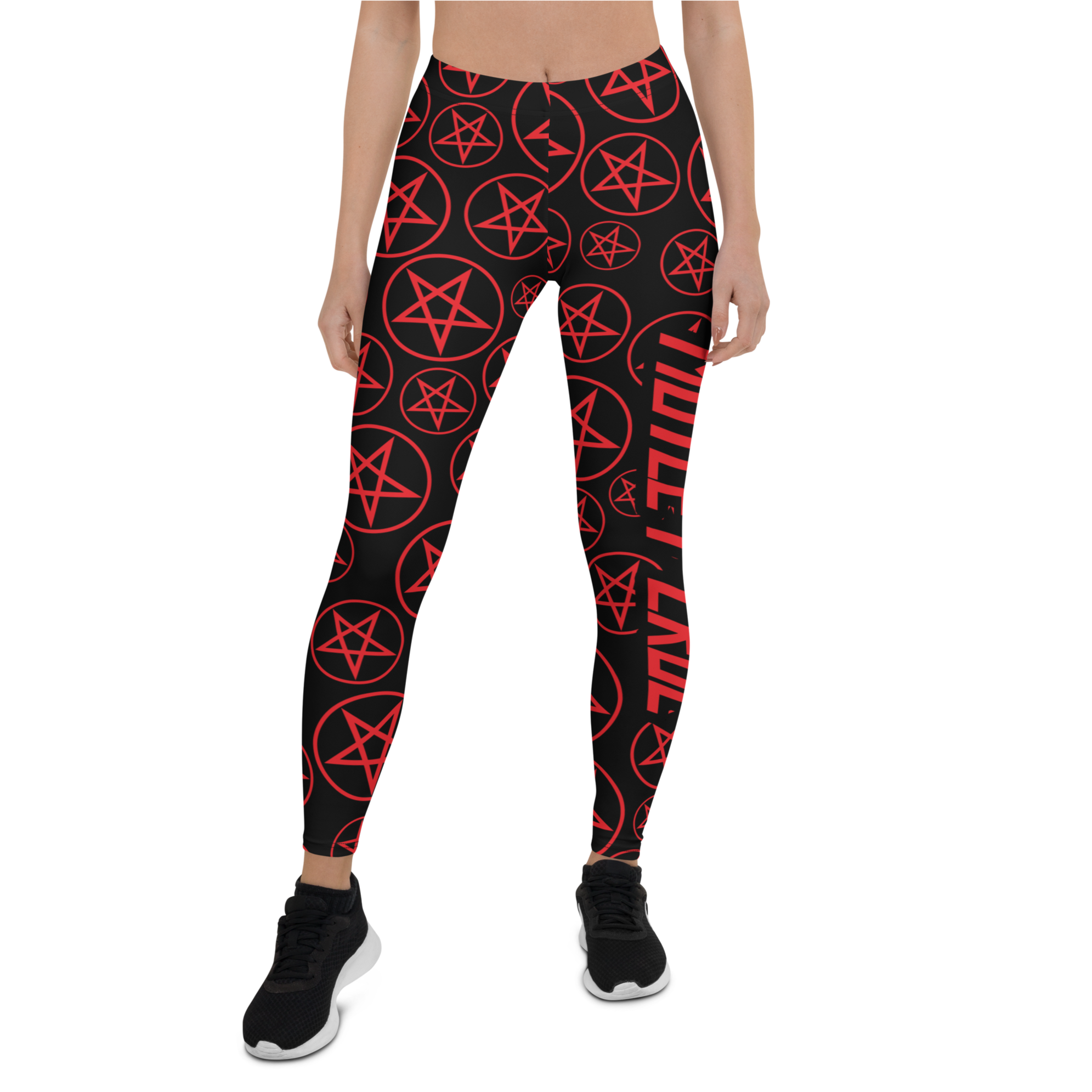 Pentagram cut out sales leggings