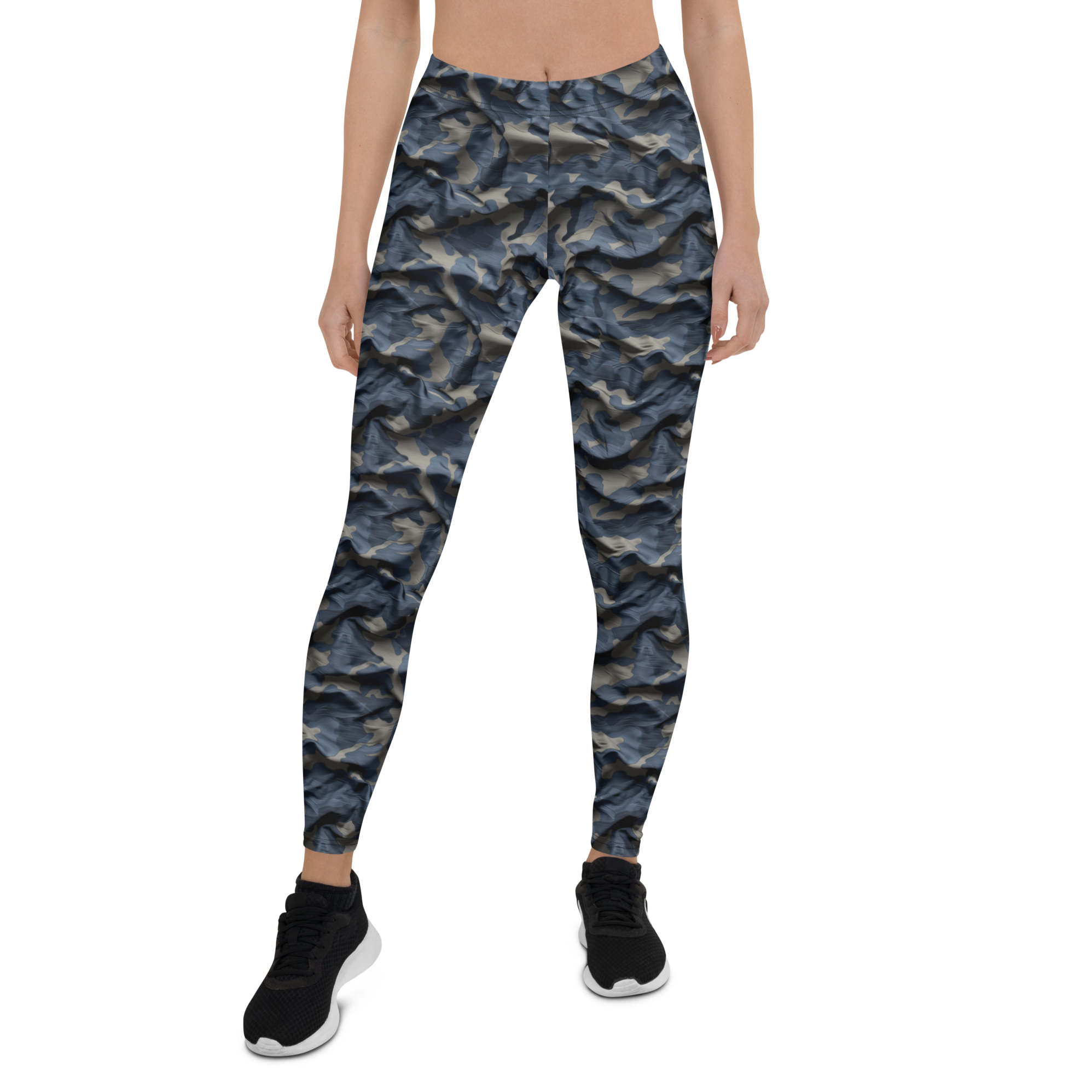 3D Navy Camo Front