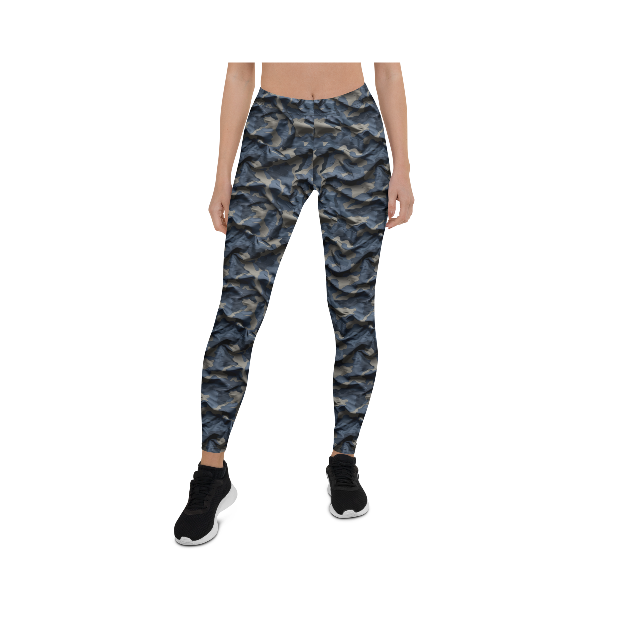 3D Navy Camo Front