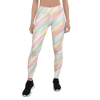 Pastel Camo Leggings Front View