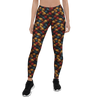Colorful Thatch Leggings Front View