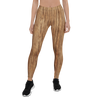 Rustic Oak Leggings Front View