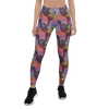 Neon Cactus Leggings Front View