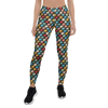 Colorful Golf Ball Leggings Front View