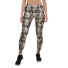 Party Lama Leggings Front View