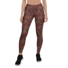Tribal Thatch Leggings Front View