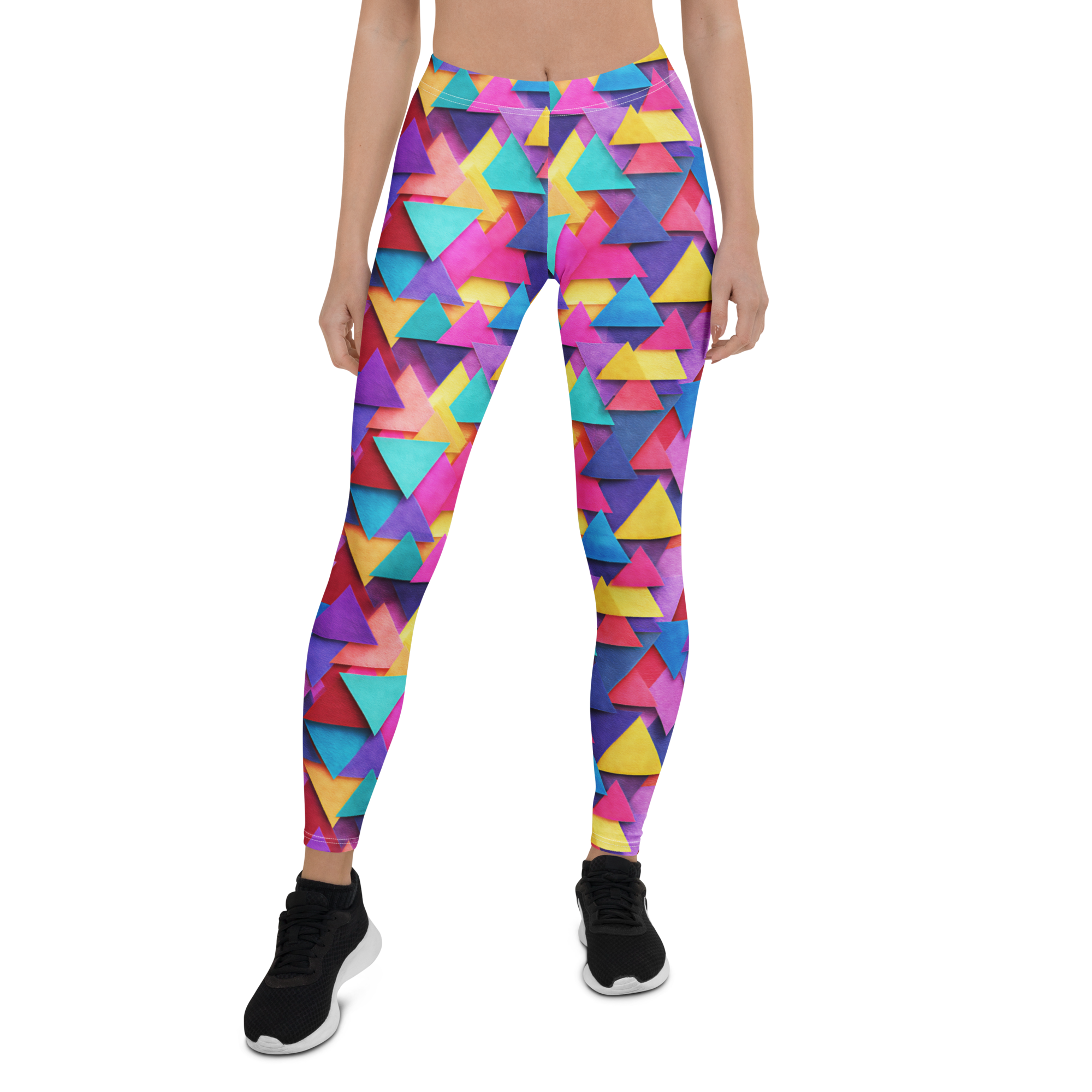 Triangle Tang Leggings Front View