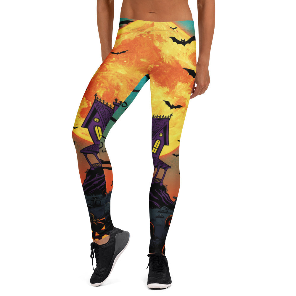 Haunted Manor Twilight Leggings | GearBunch