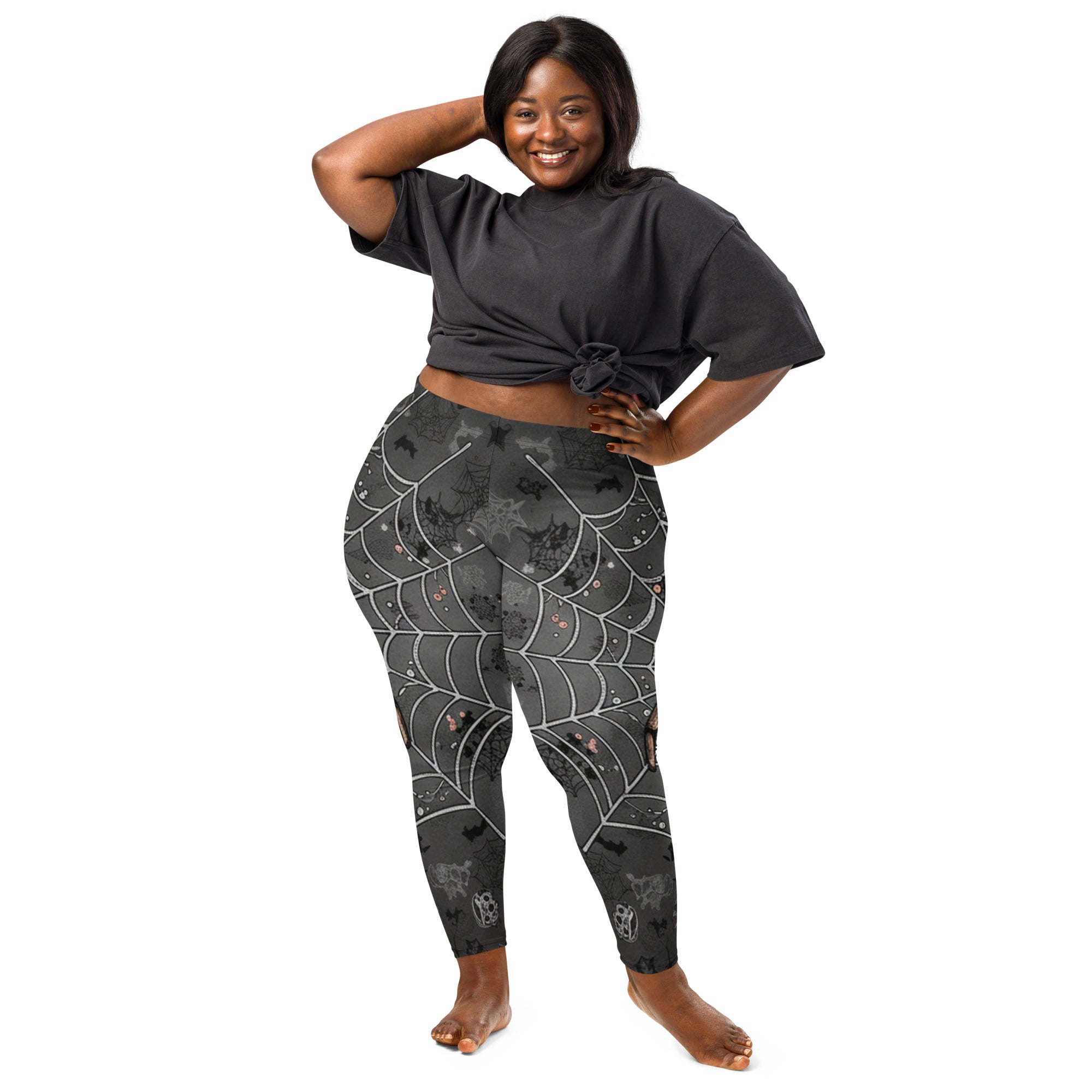 Spider Web Lace Leggings | GearBunch