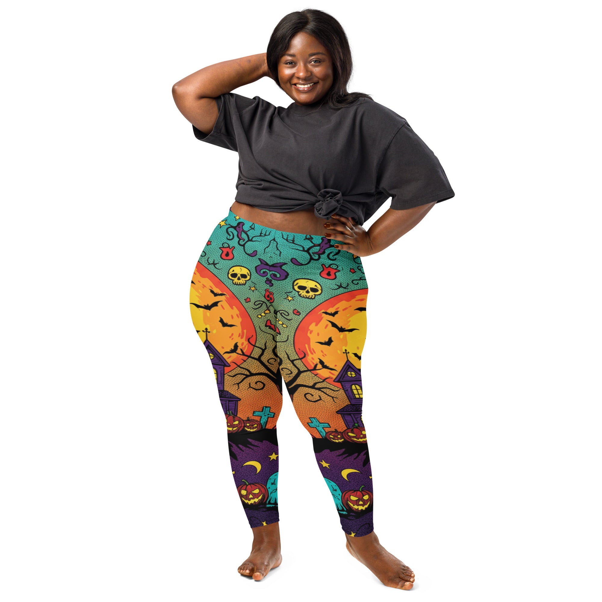 Haunted Manor Twilight Leggings | GearBunch