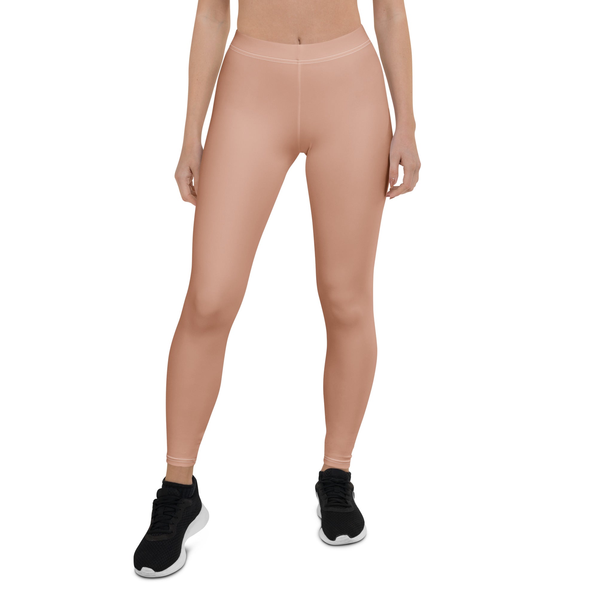 Solid Soft Terracotta Kids Leggings | GearBunch