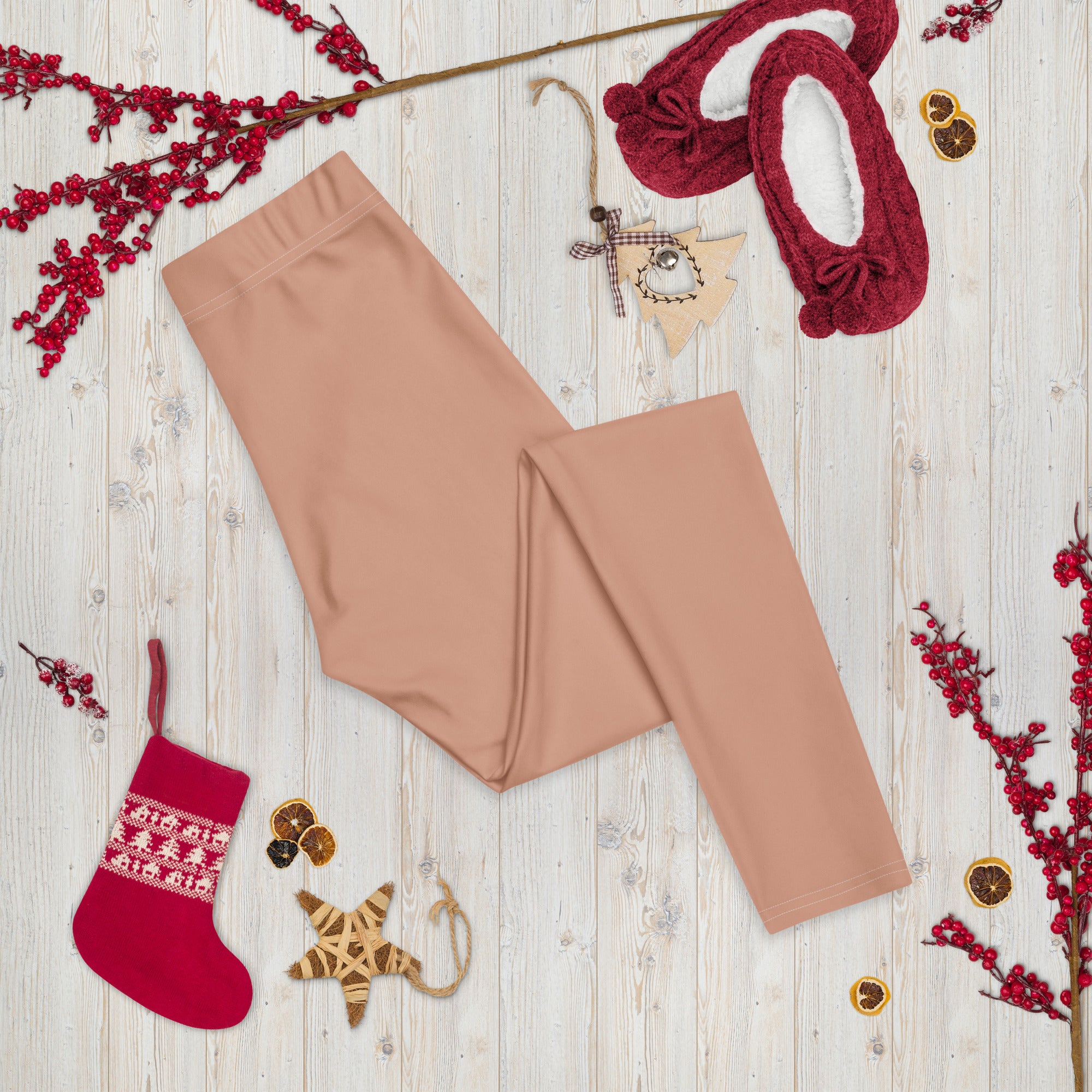 Solid Soft Terracotta Kids Leggings | GearBunch