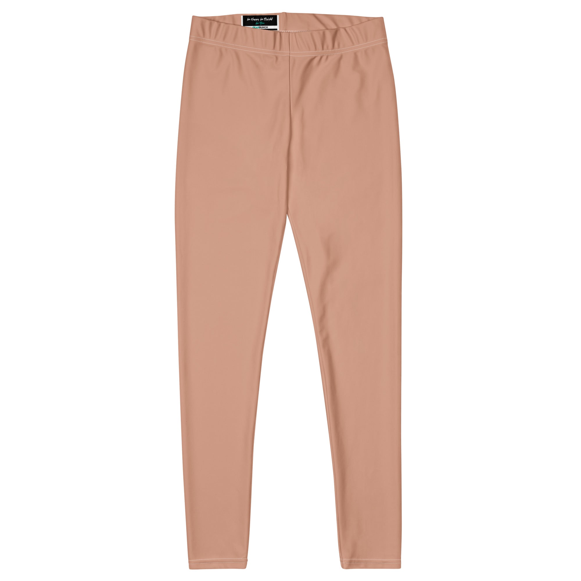 Solid Soft Terracotta Kids Leggings | GearBunch