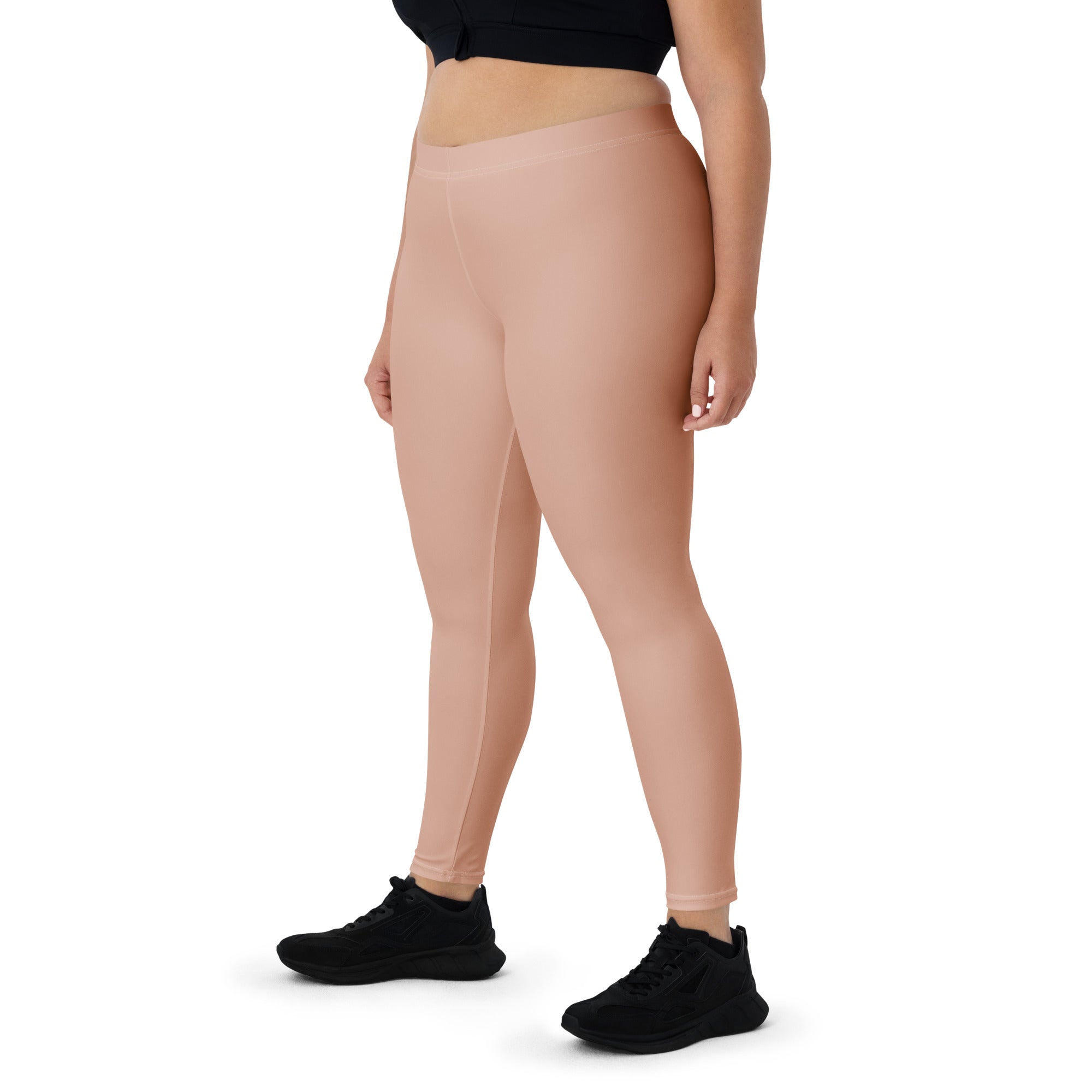 Solid Soft Terracotta Kids Leggings | GearBunch