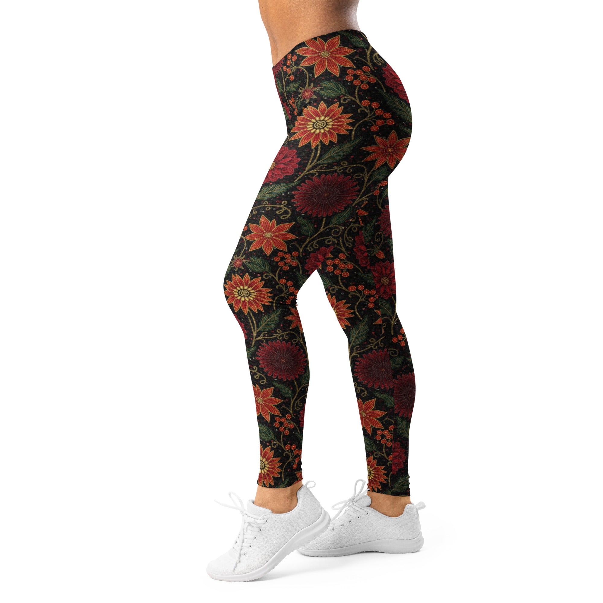 Crimson Fantasy Leggings | GearBunch