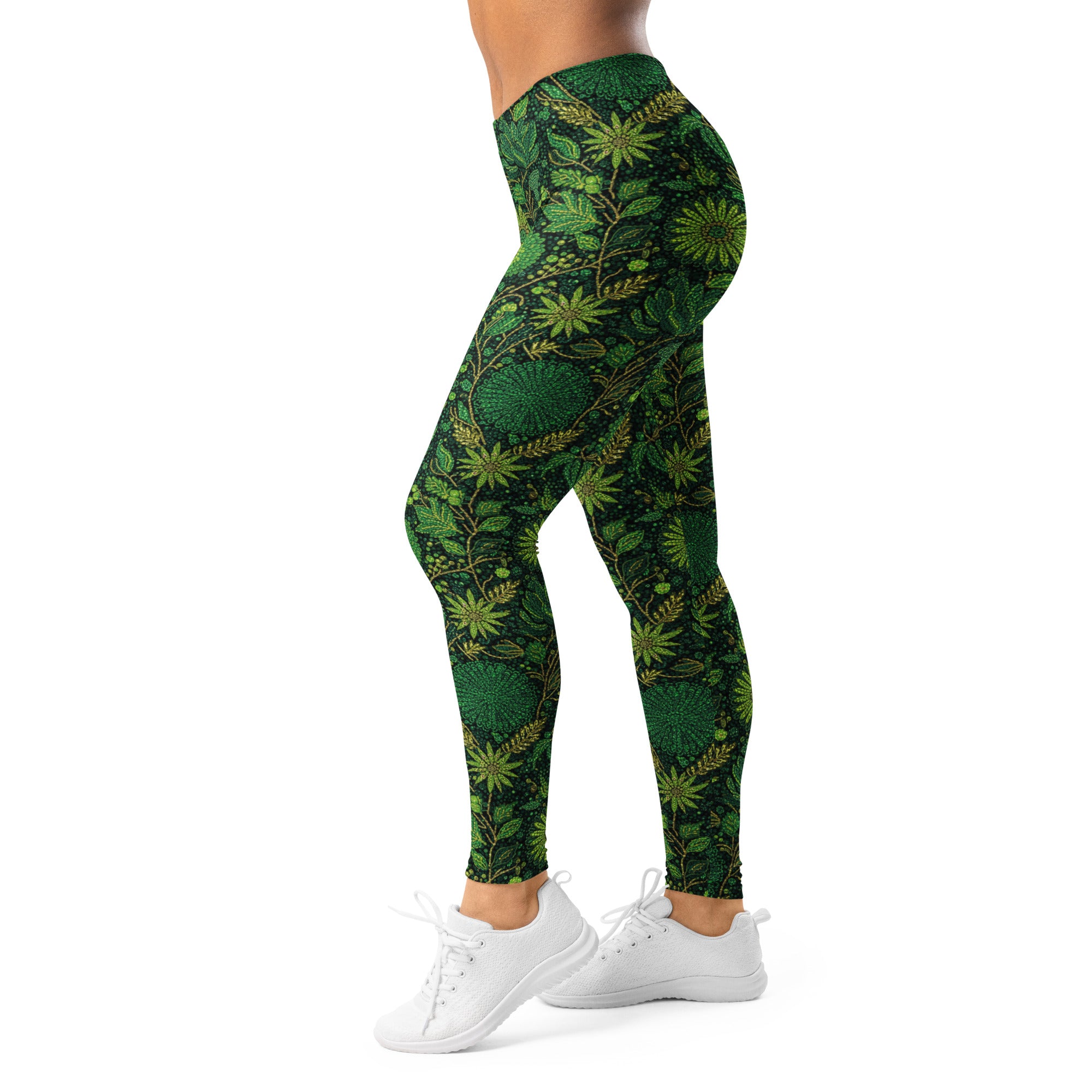 Emerald Jungle Leggings | GearBunch