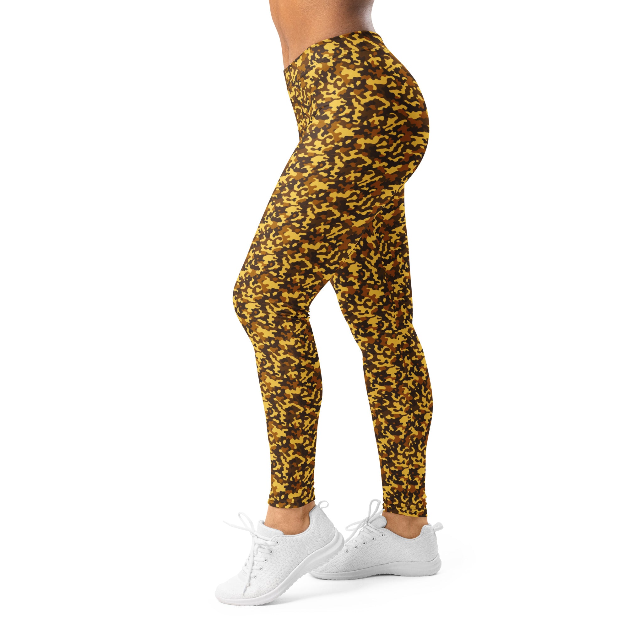 Gold Camo Leggings | GearBunch