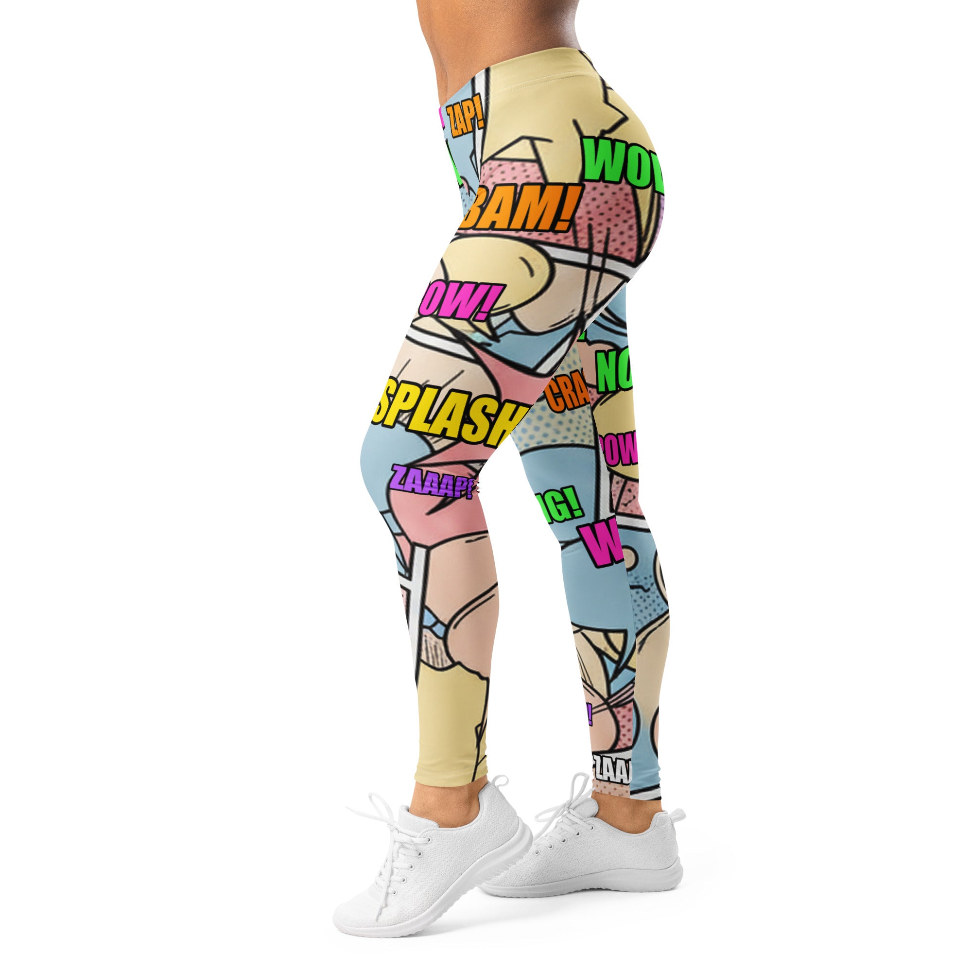 Comic Strip Kawaii Cute Leggings | GearBunch