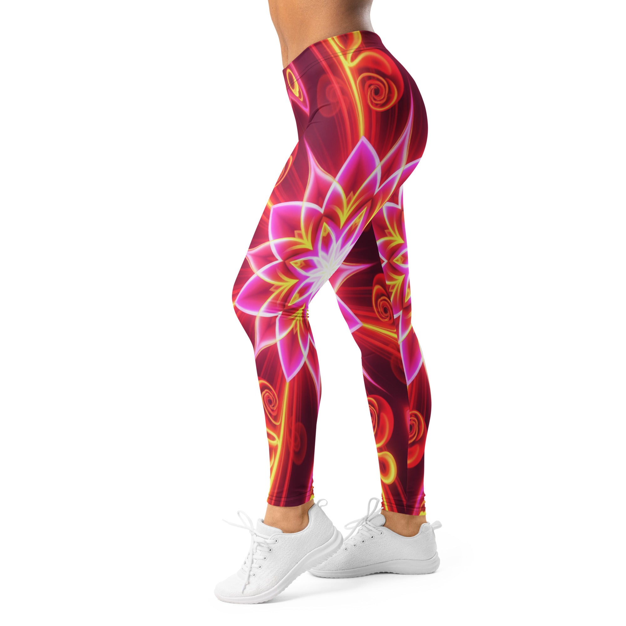 Psychedelic Plasma Core Leggings | GearBunch
