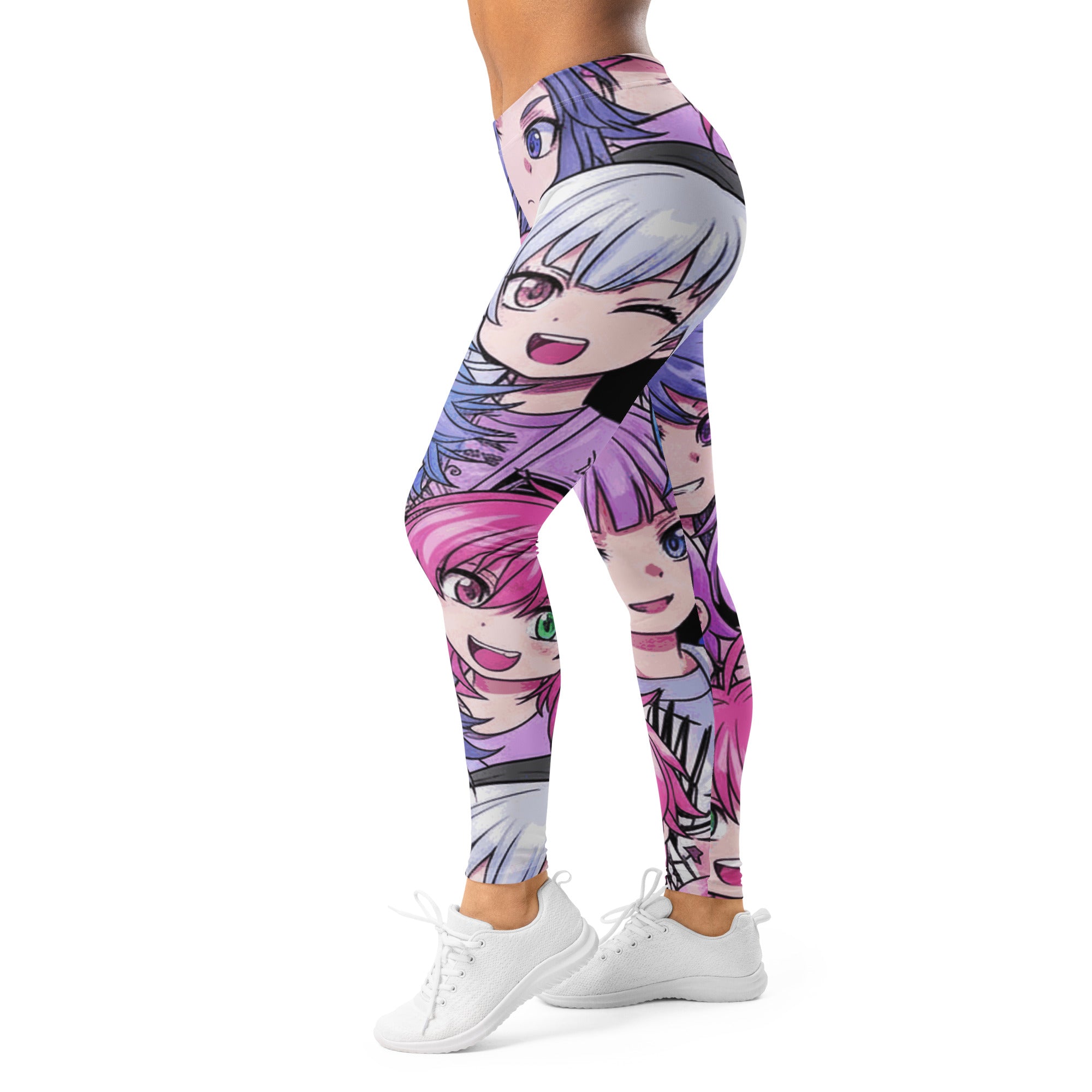 Anime Collage Kawaii Goth Leggings | GearBunch