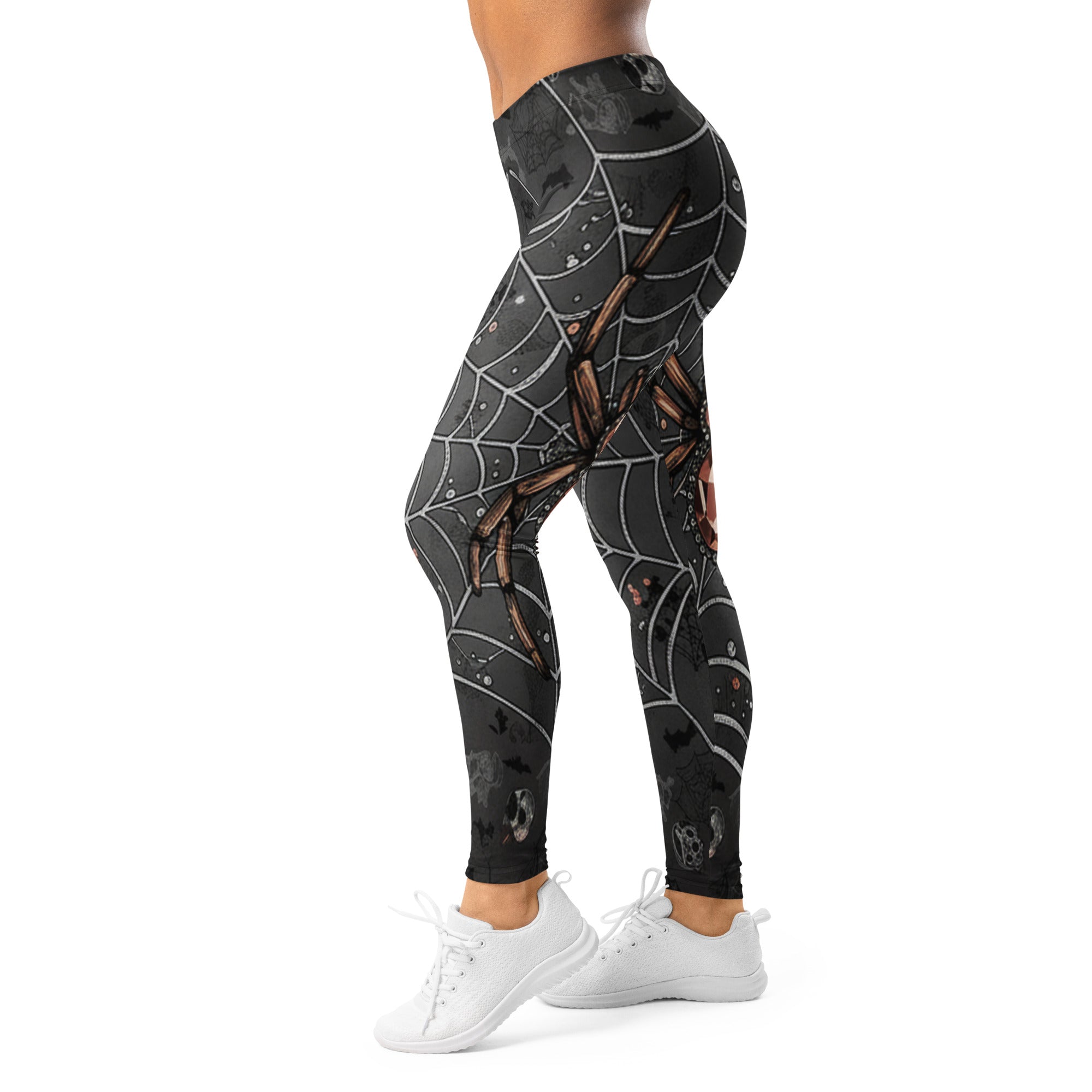 Spider Web Lace Leggings | GearBunch