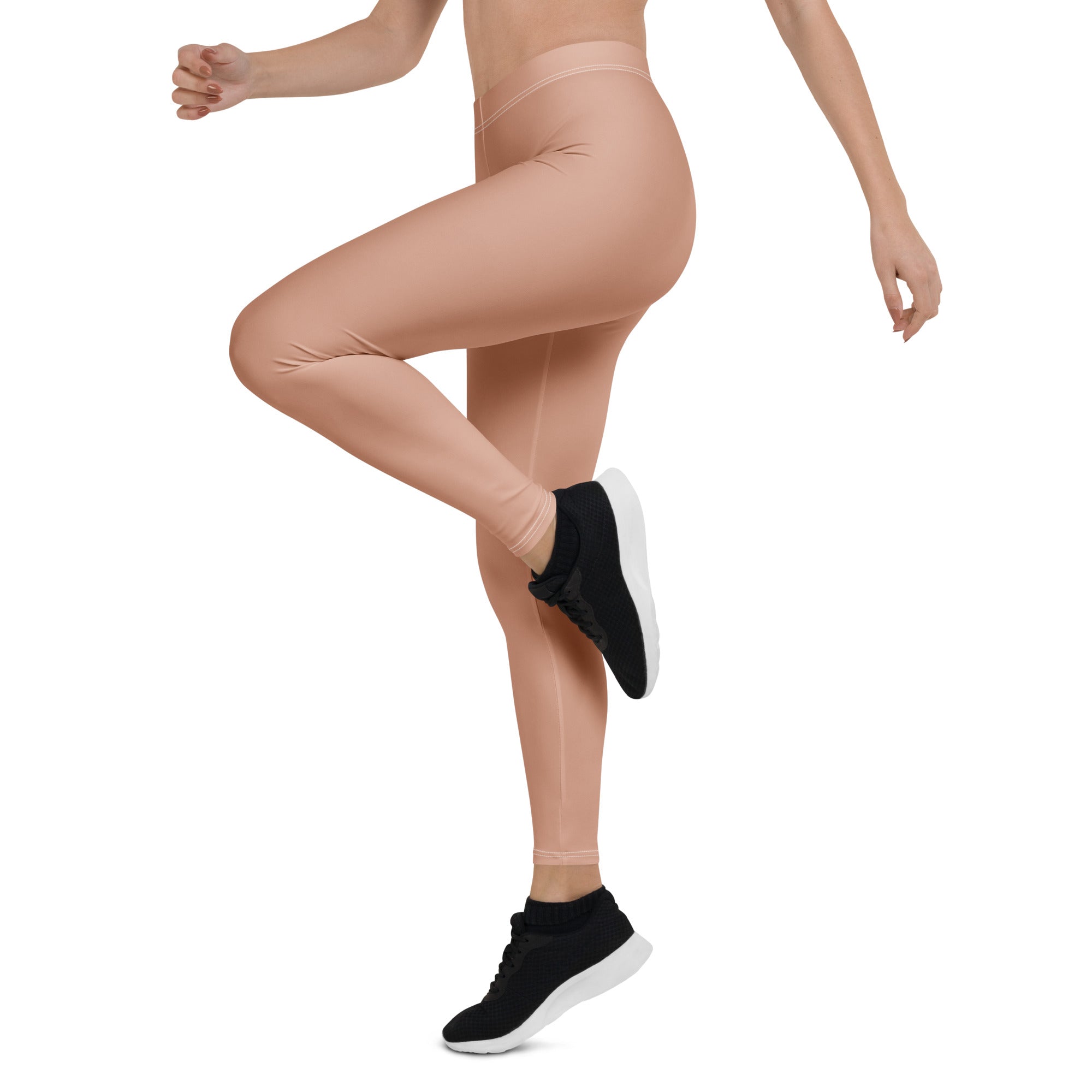 Solid Soft Terracotta Kids Leggings | GearBunch