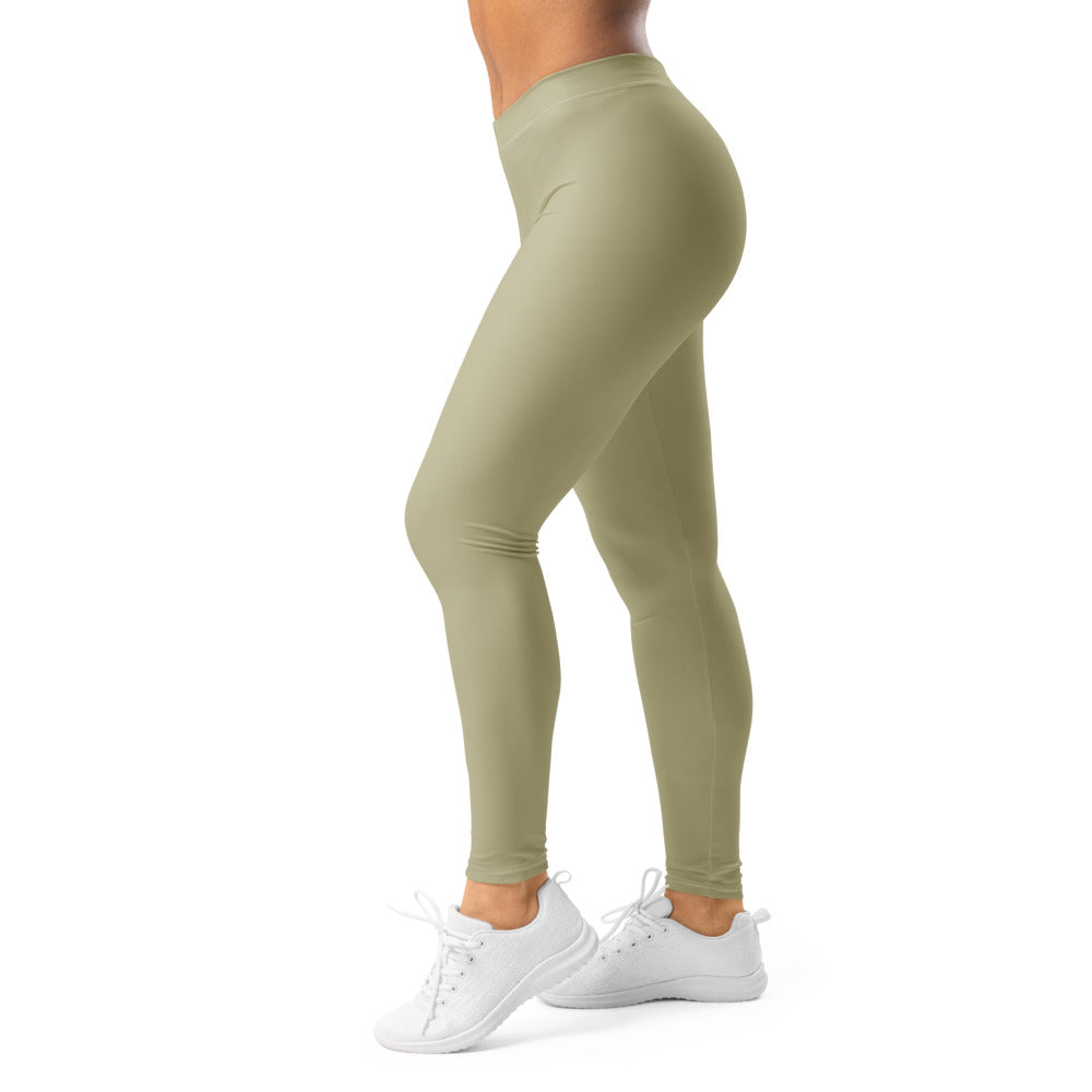 Solid leggings left view | GearBunch
