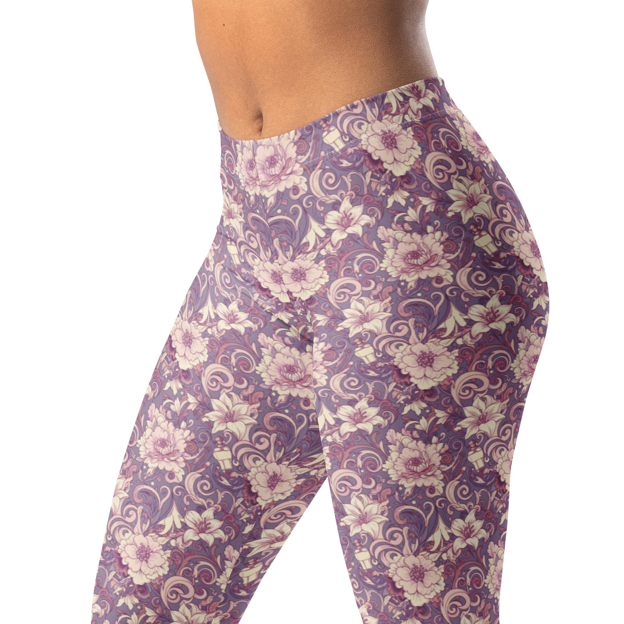 Vintage Fashion Cover Leggings | GearBunch