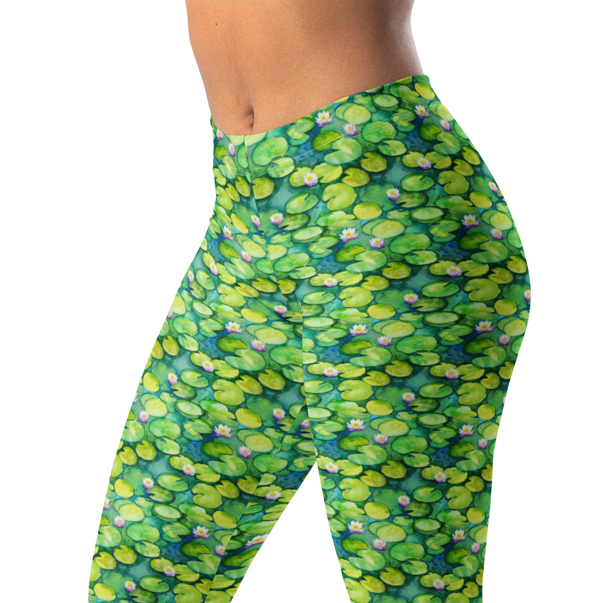 Monet Water Lilies Leggings | GearBunch