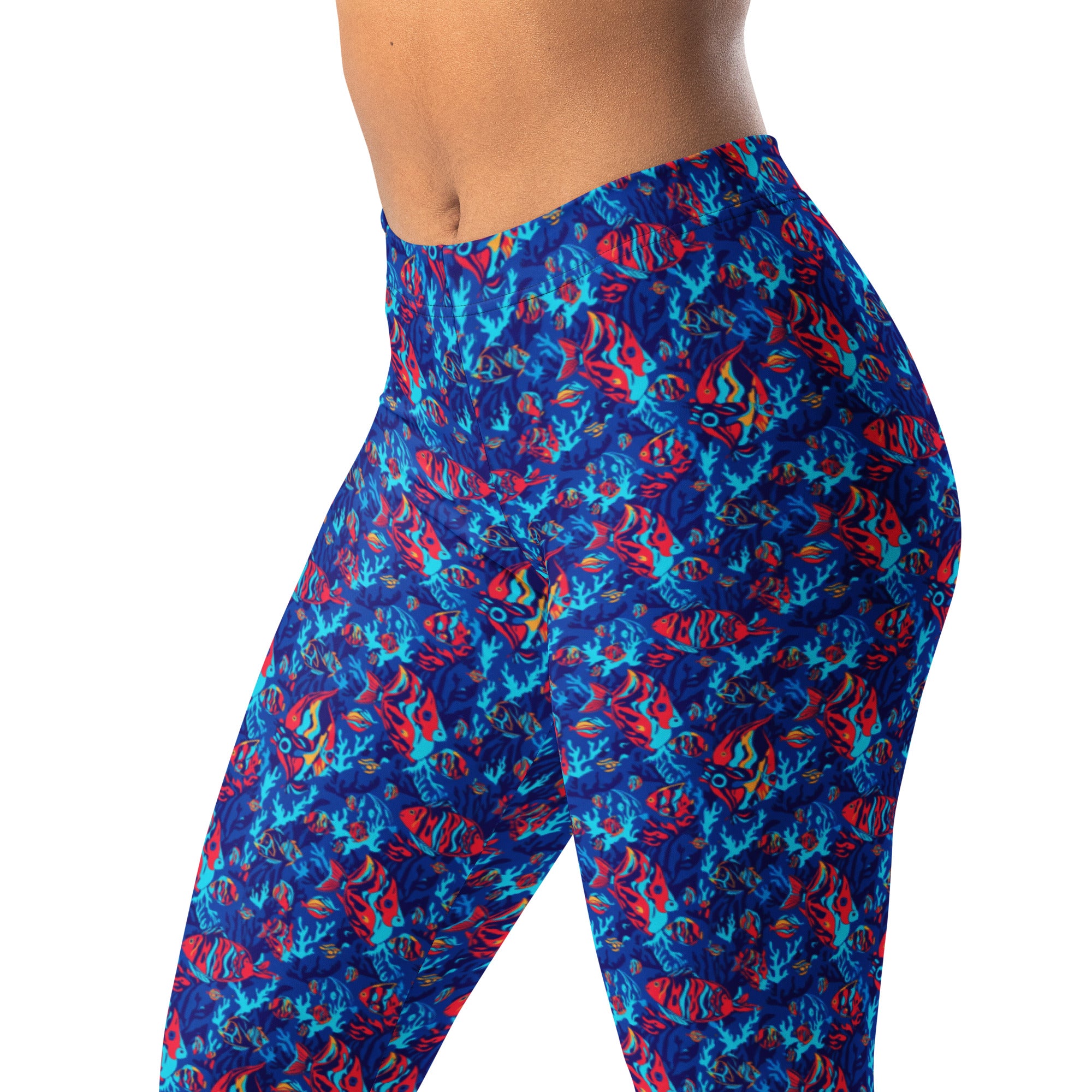 Colorful Tropical Fishes Leggings | GearBunch