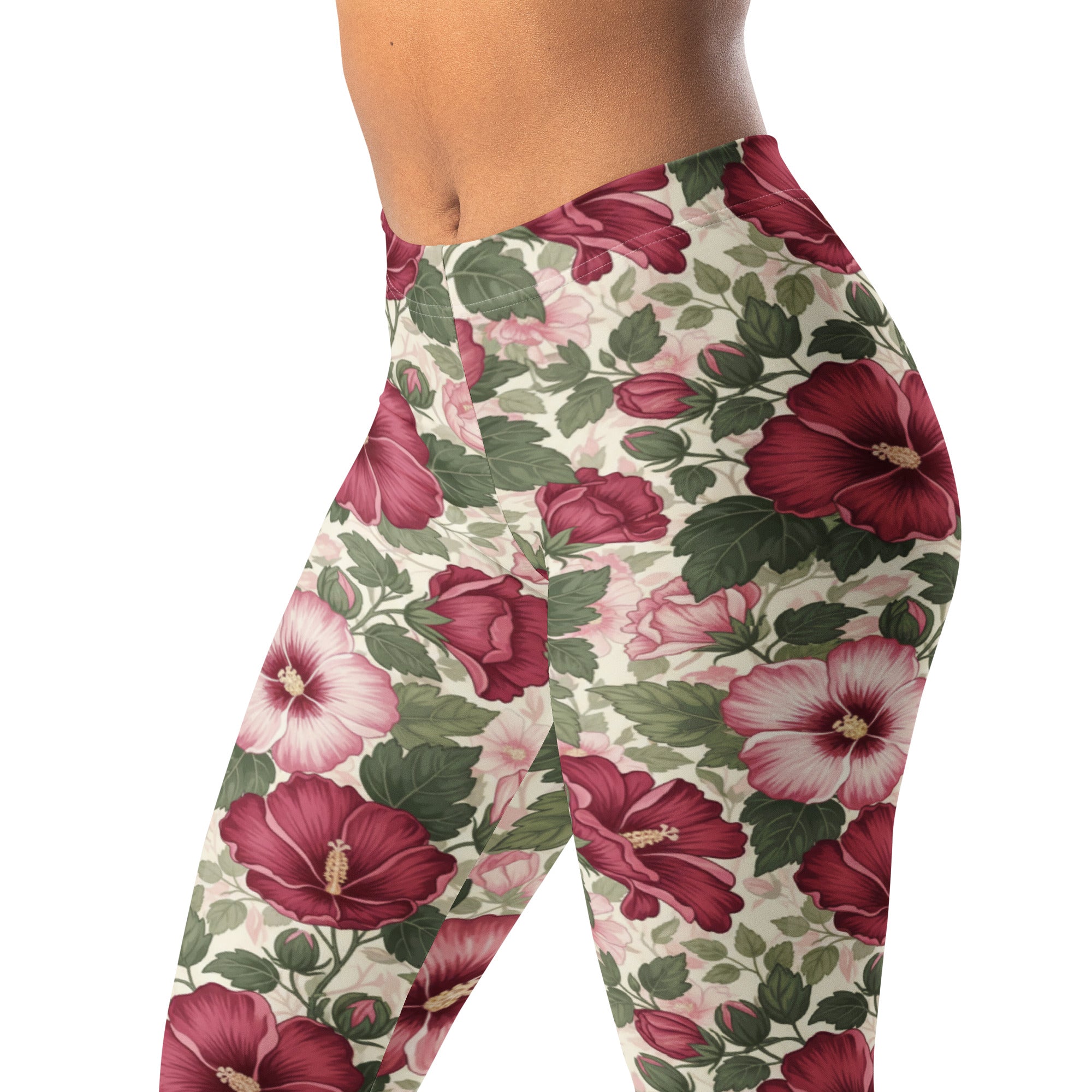 Rose of Sharon Leggings | GearBunch