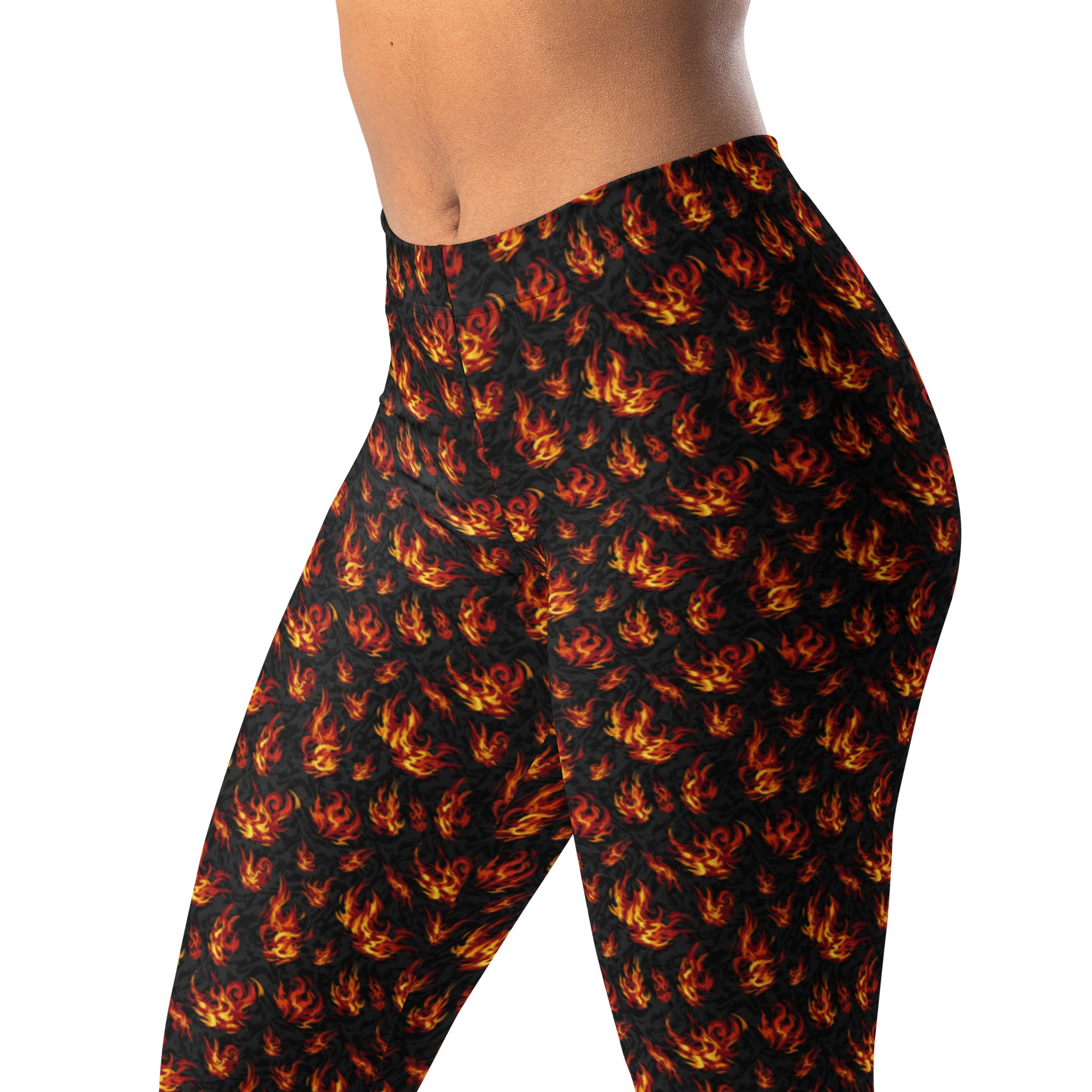 Holy Spirit Flames Leggings | GearBunch