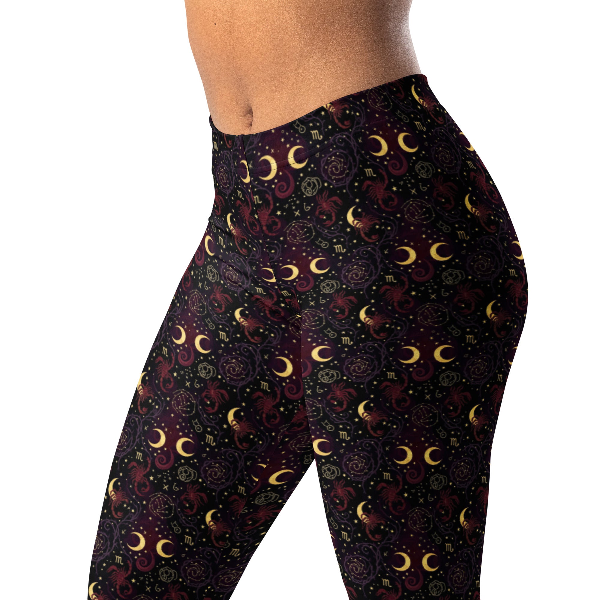 Scorpio Dark Mystical Leggings | GearBunch