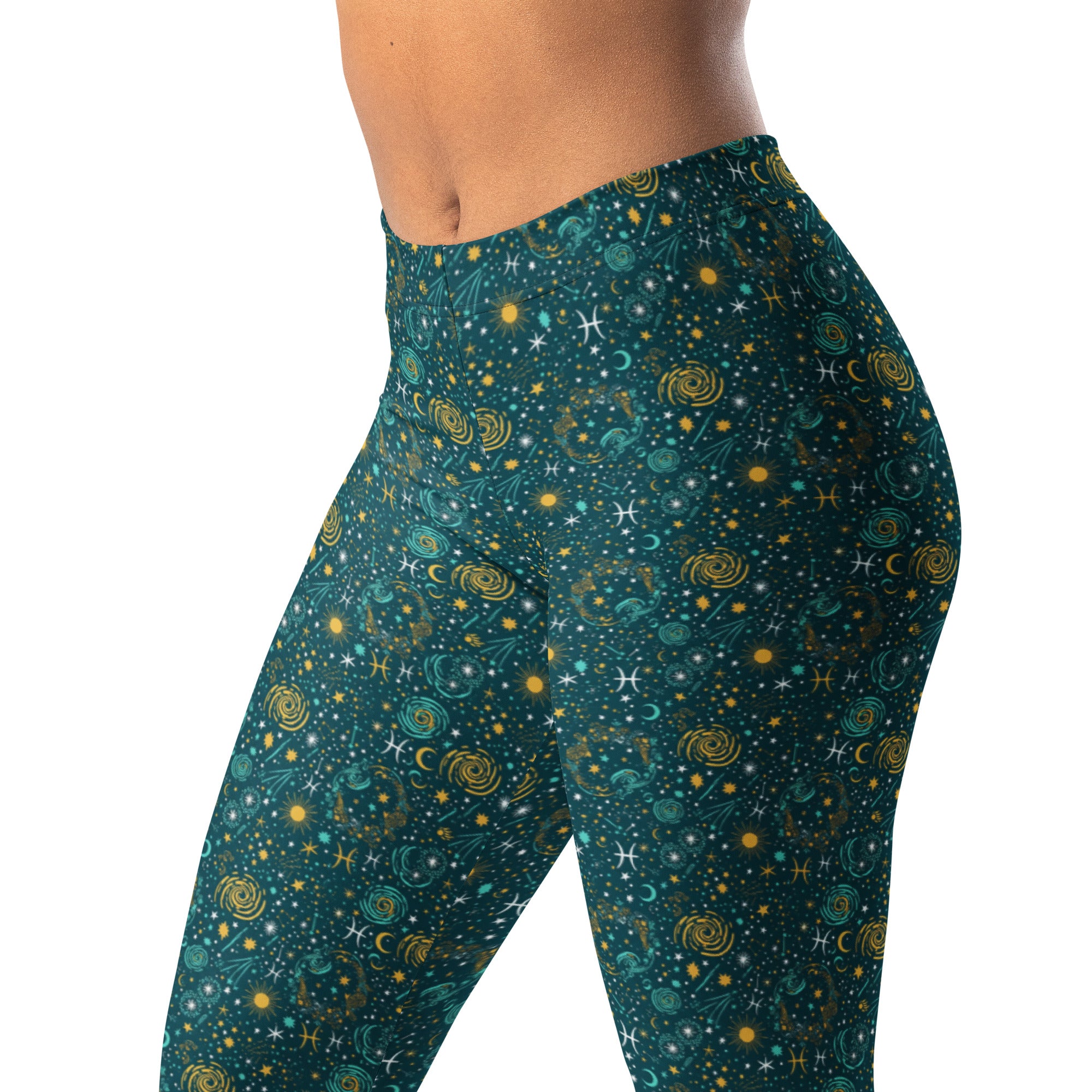 Pisces Celestial Leggings | GearBunch