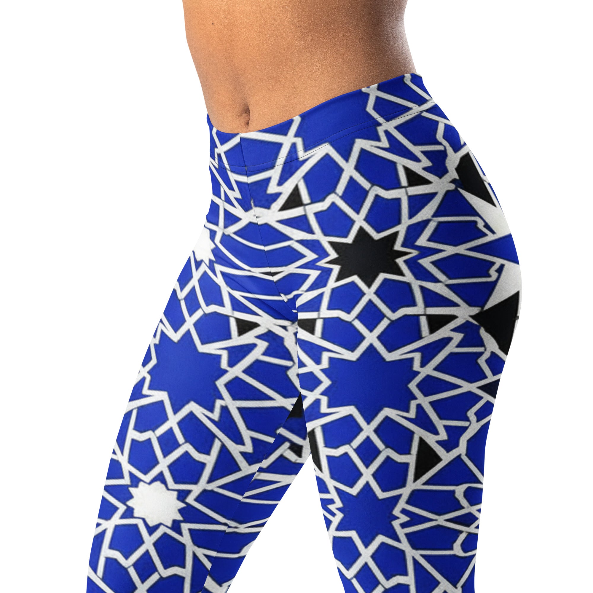 Zellige Midnight Blue Leggings | GearBunch
