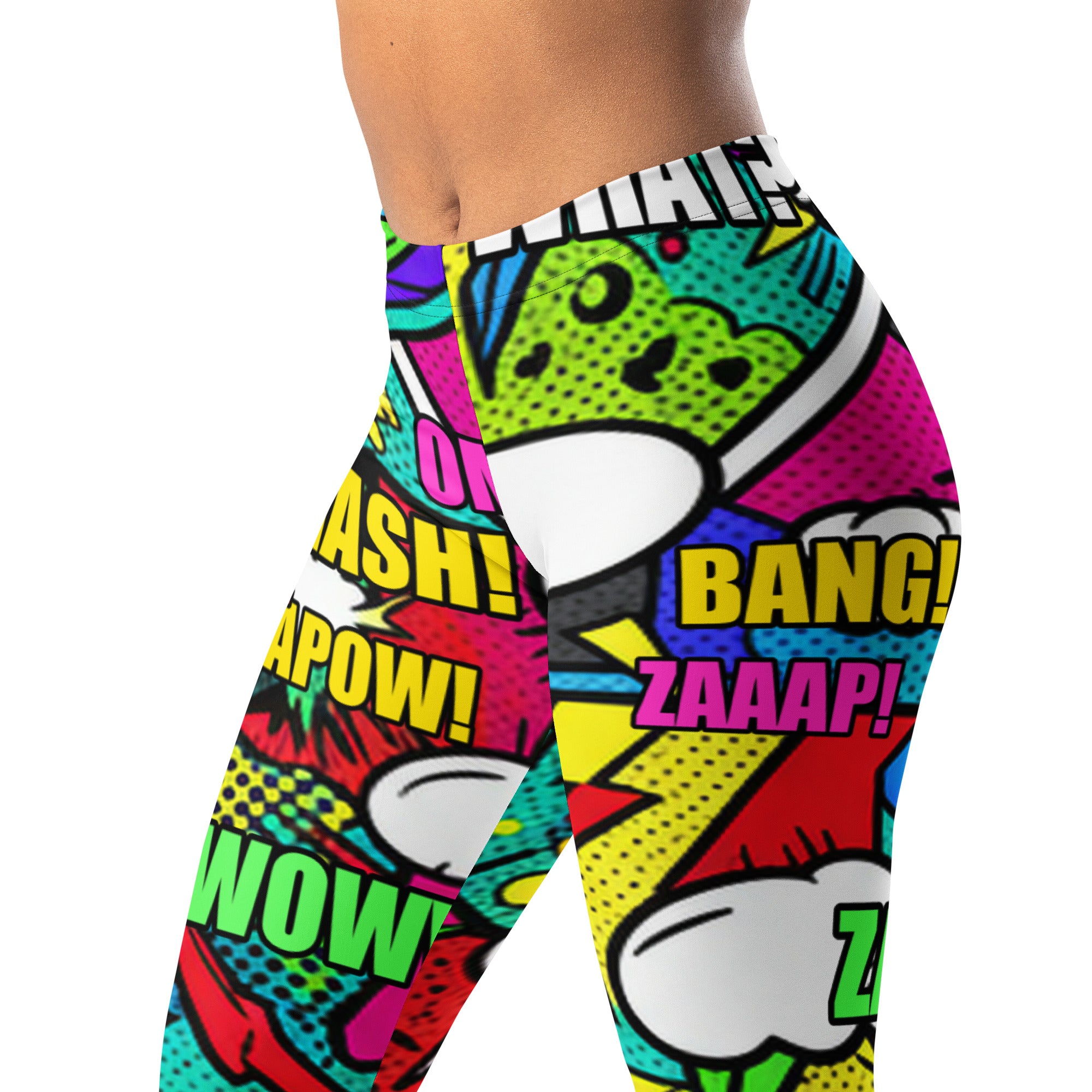 Comic Strip Zombie Apocalypse Leggings | GearBunch