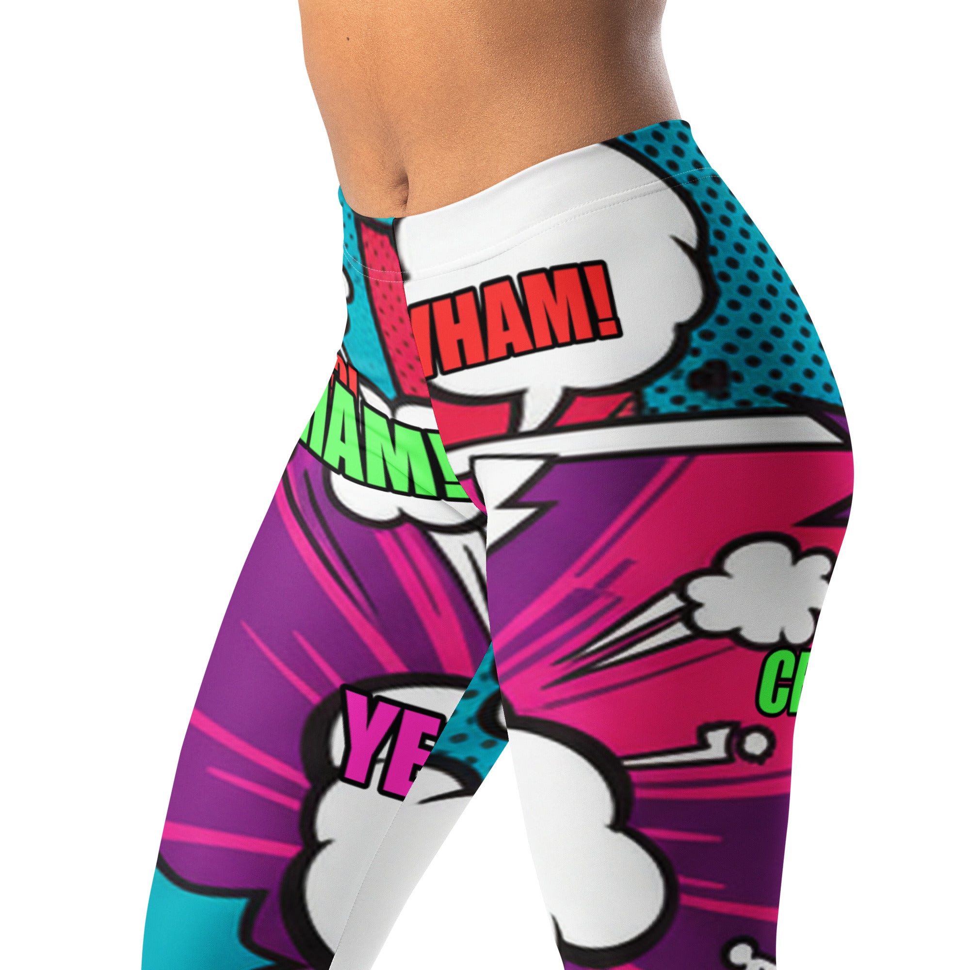 Comic Strip Roller Derby Leggings | GearBunch