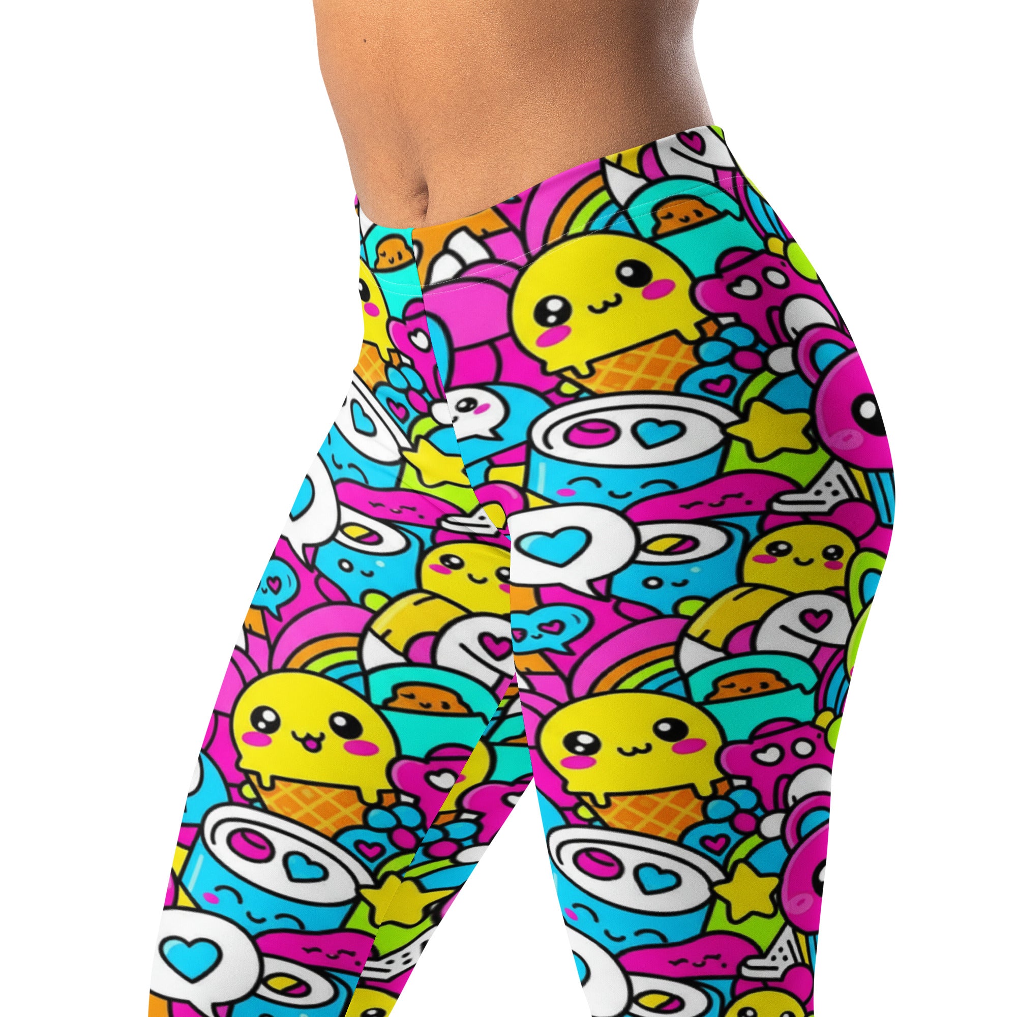 Kawaii Candy Land Leggings | GearBunch