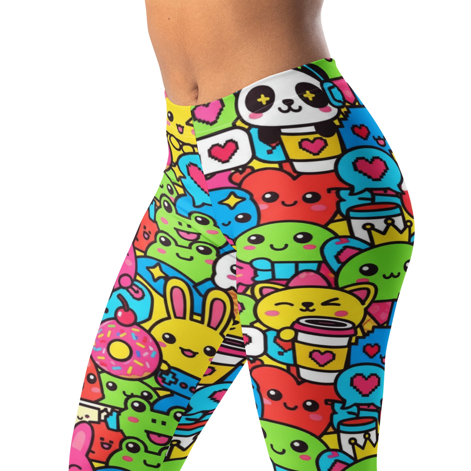 Kawaii Arcade Game Leggings | GearBunch