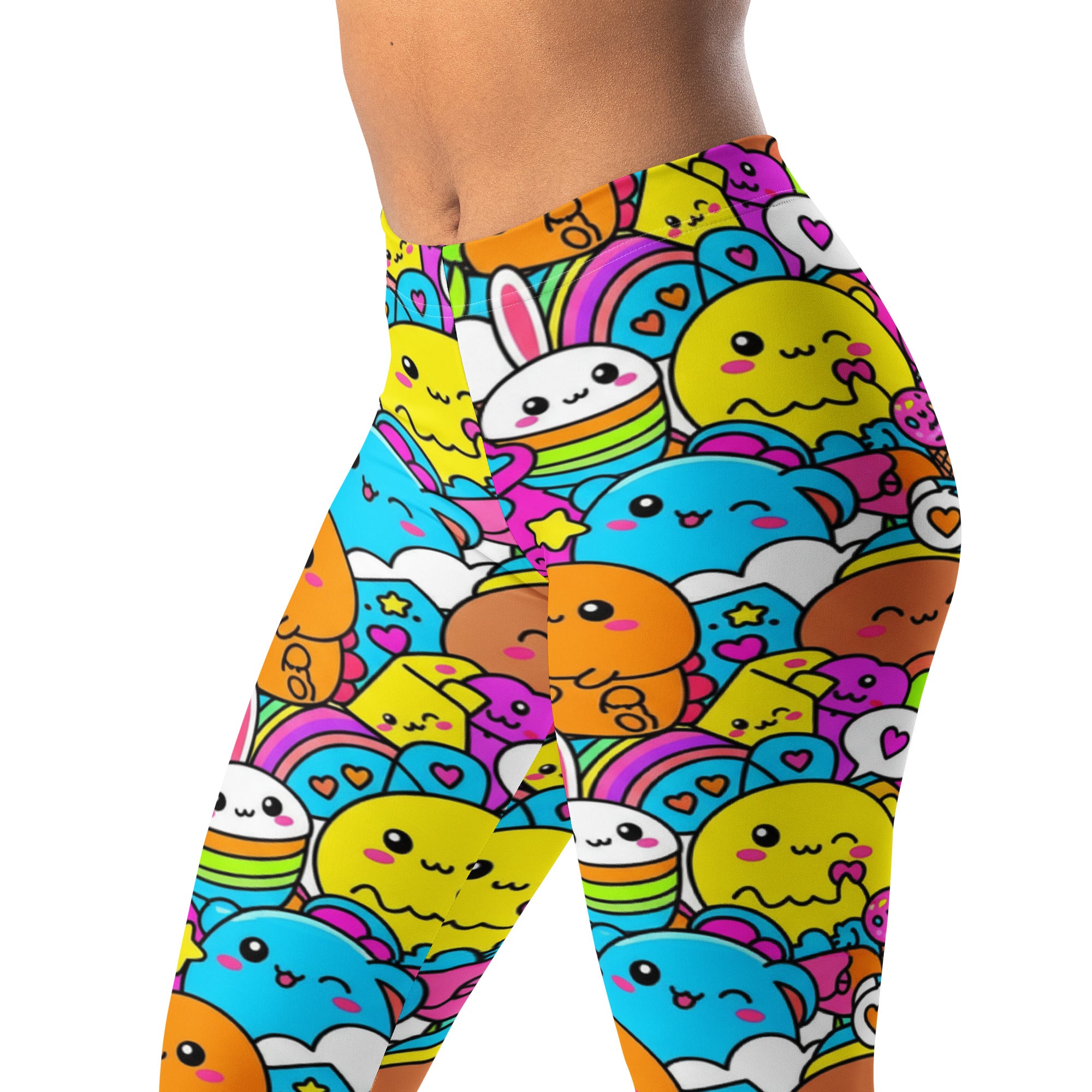 Kawaii Dinosaur Stomp Leggings | GearBunch