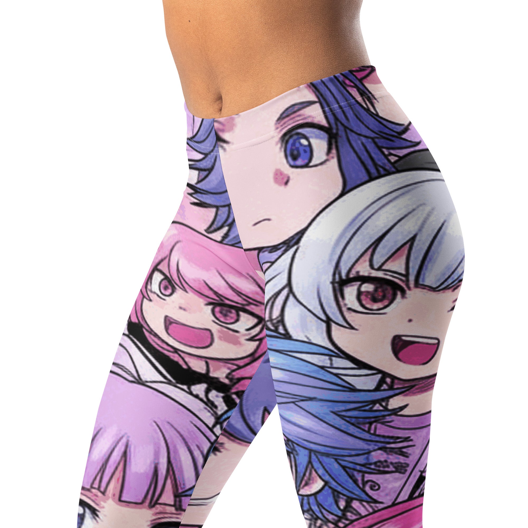 Anime Collage Kawaii Goth Leggings | GearBunch