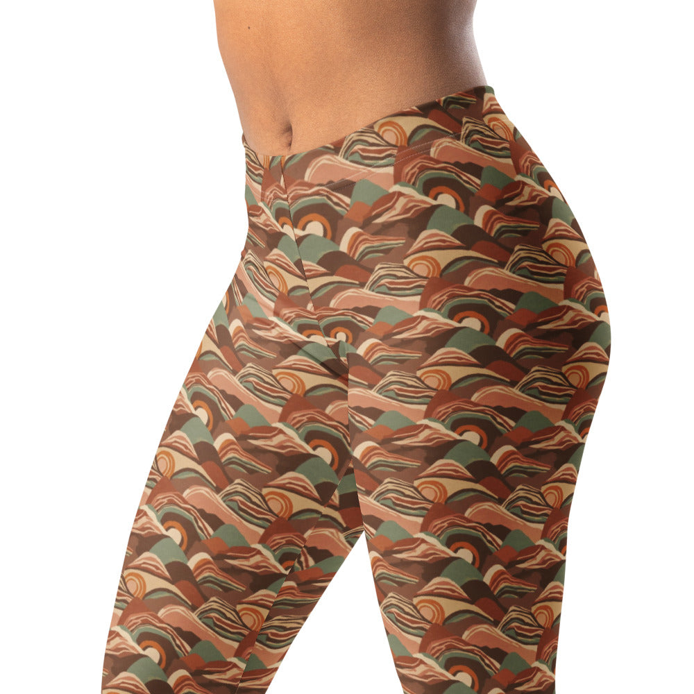 Solid leggings left front 2 view | GearBunch
