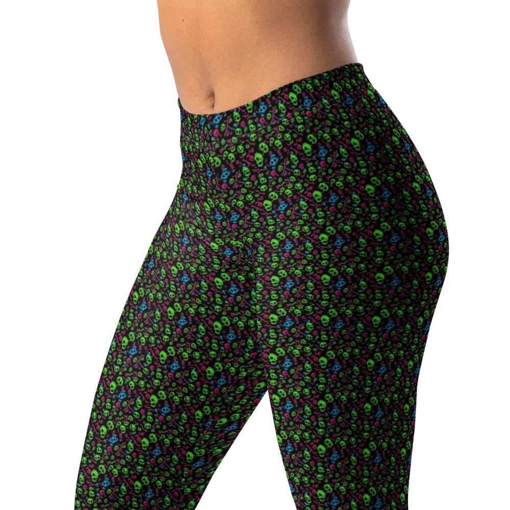 Solid leggings left front 2 view | GearBunch