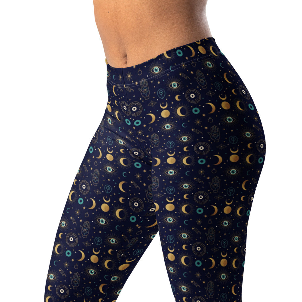 Solid leggings left front 2 view | GearBunch