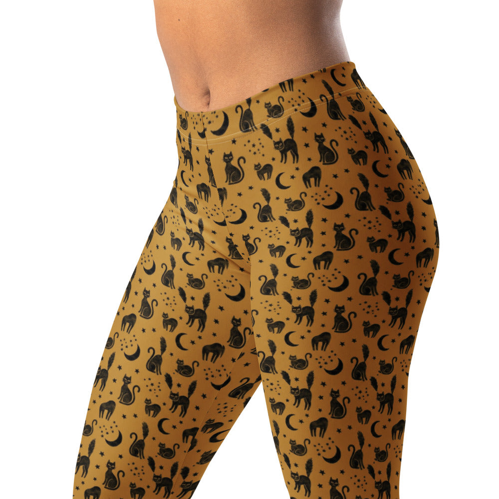 Solid leggings left front 2 view | GearBunch