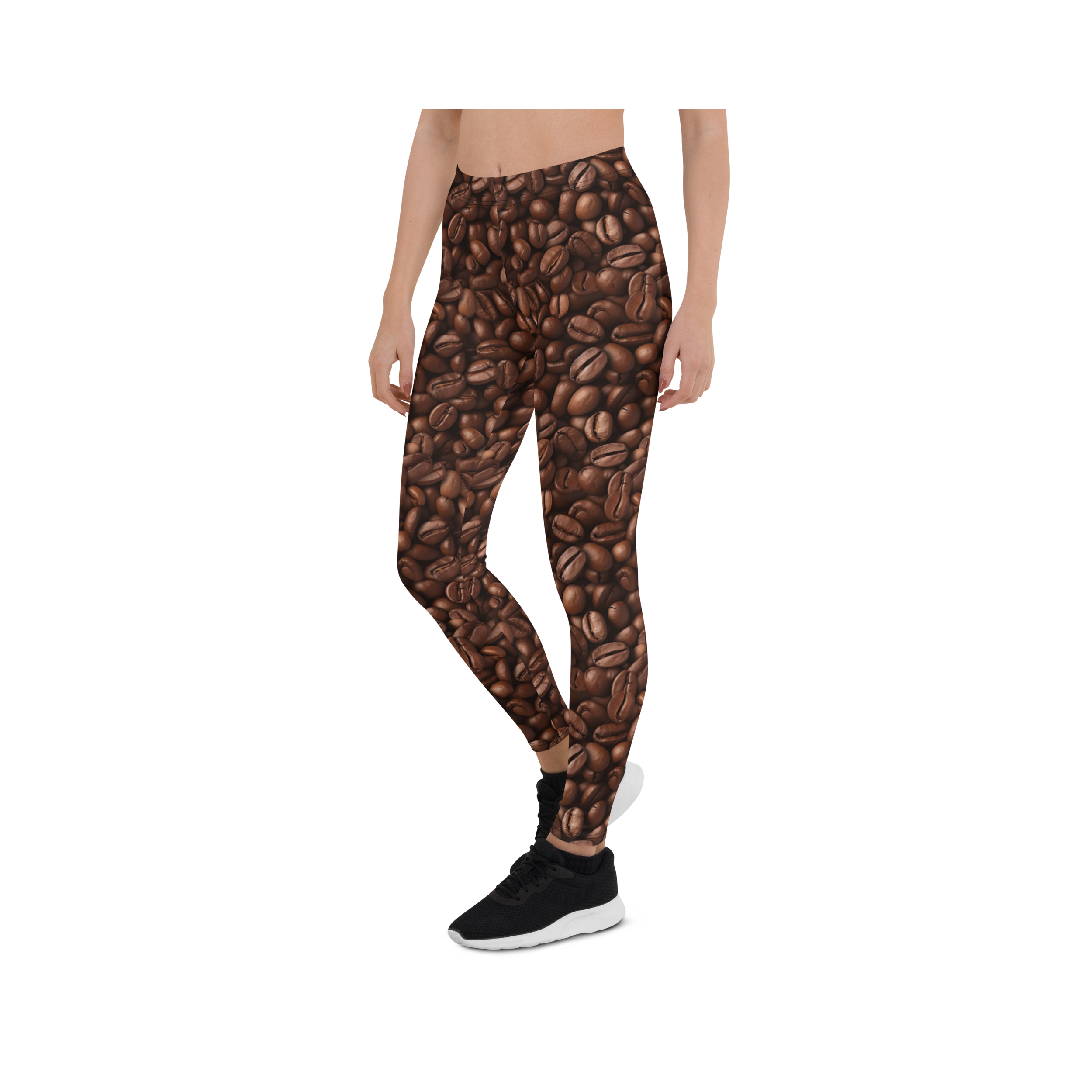 Coffee Bean Leggings Left