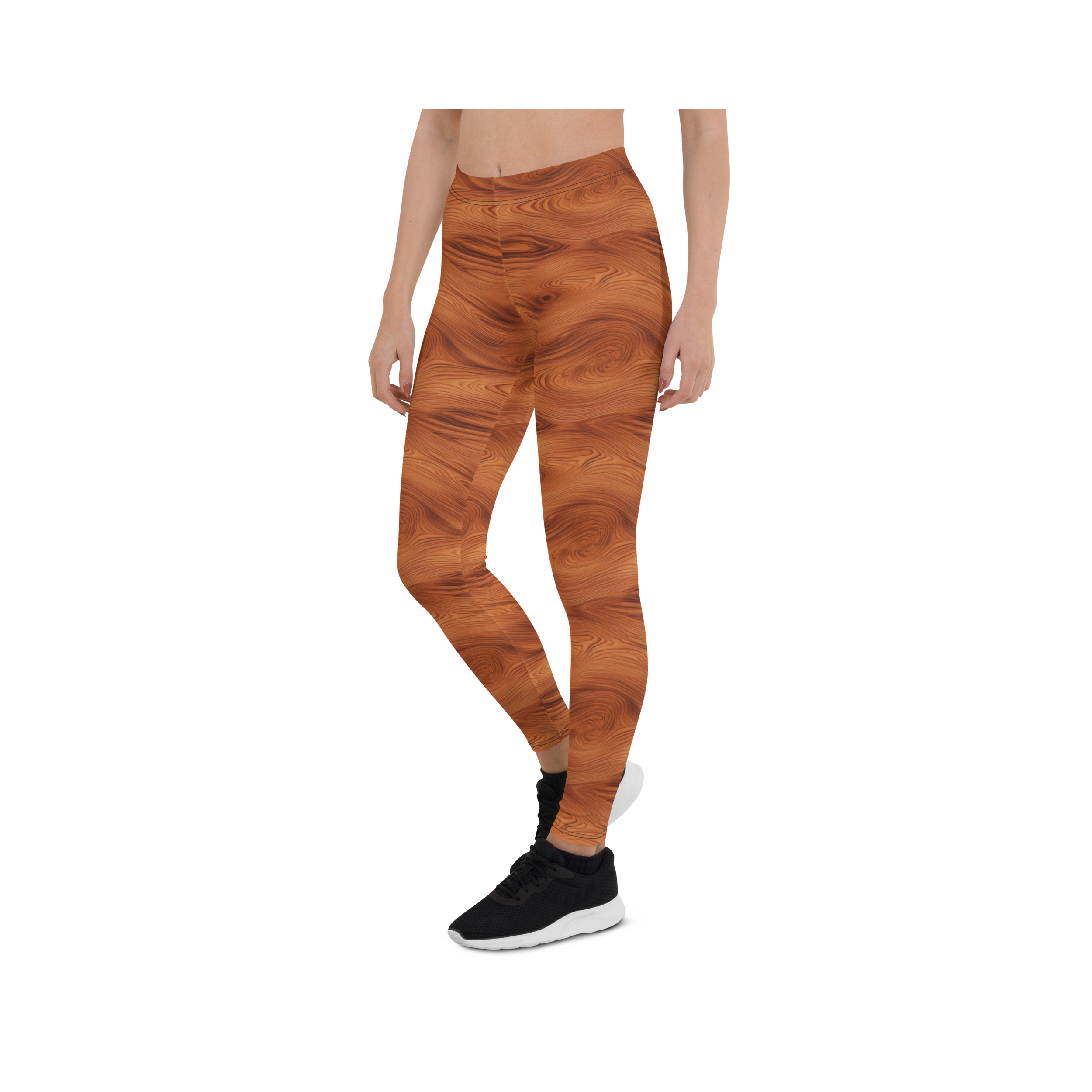 Woodgrain Leggings Left