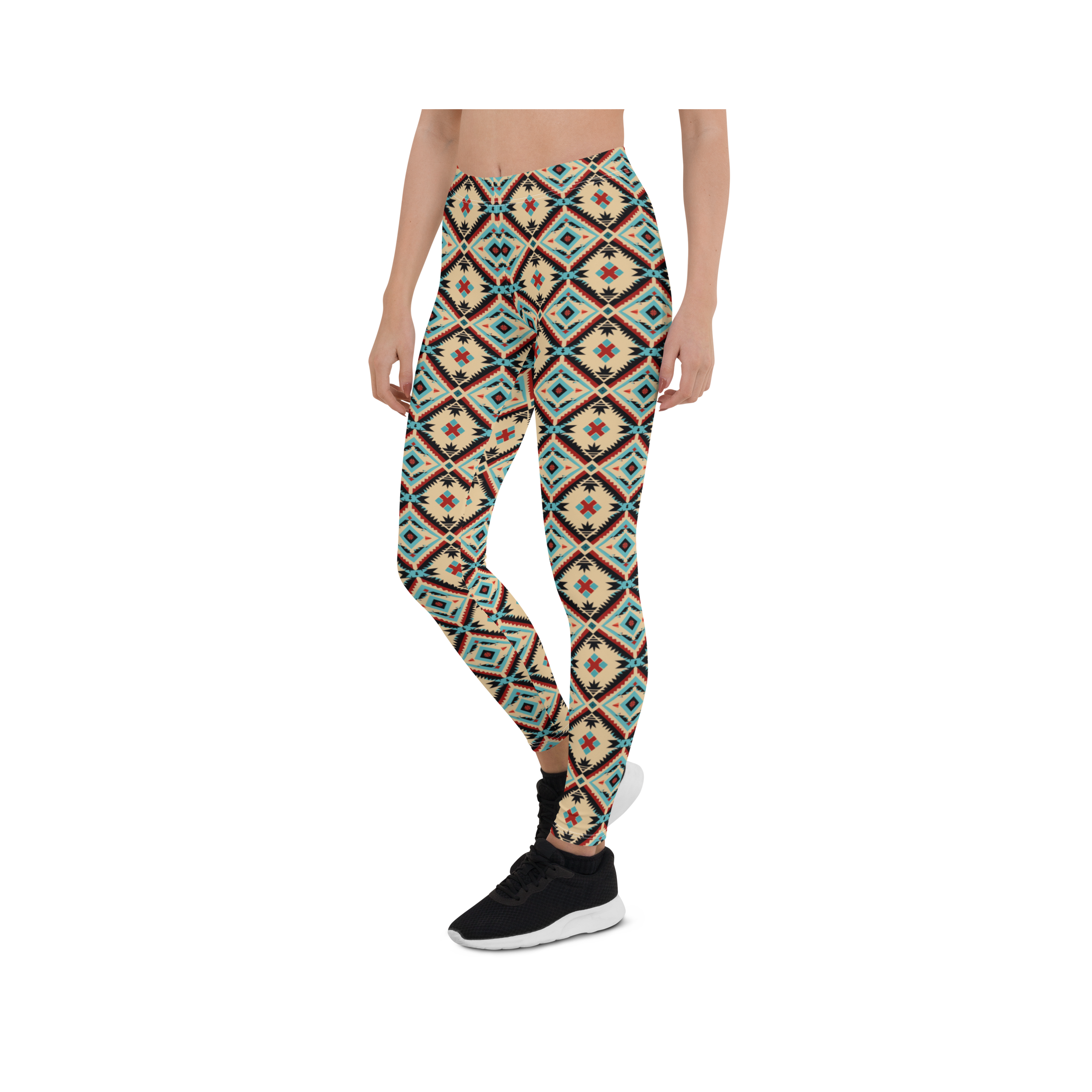 Water Tribal Pattern Leggings